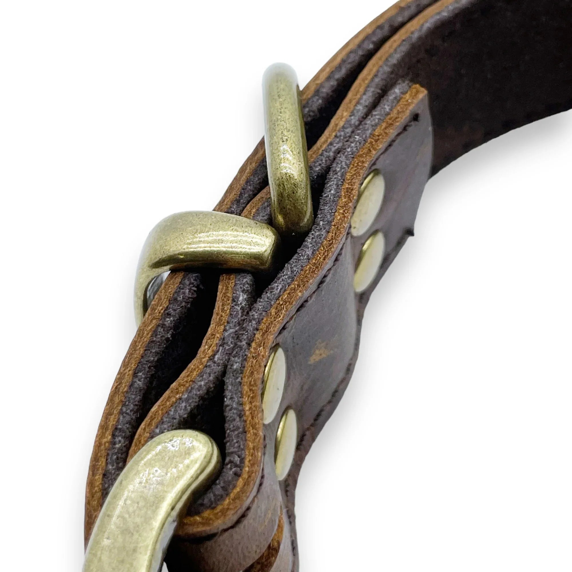 Leatheraft 經典100%真牛皮手工寵物狗狗項圈頸圈 (M中碼：頸圍35-51cm)-狗-毛孩物語Pets Thing｜香港寵物貓狗用品專門店：IATA寵物飛機籠、寵物手推車、貓爬架貓樹