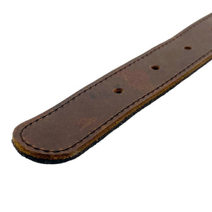 Leatheraft 經典100%真牛皮手工寵物狗狗項圈頸圈 (M中碼：頸圍35-51cm)-狗-毛孩物語Pets Thing｜香港寵物貓狗用品專門店：IATA寵物飛機籠、寵物手推車、貓爬架貓樹