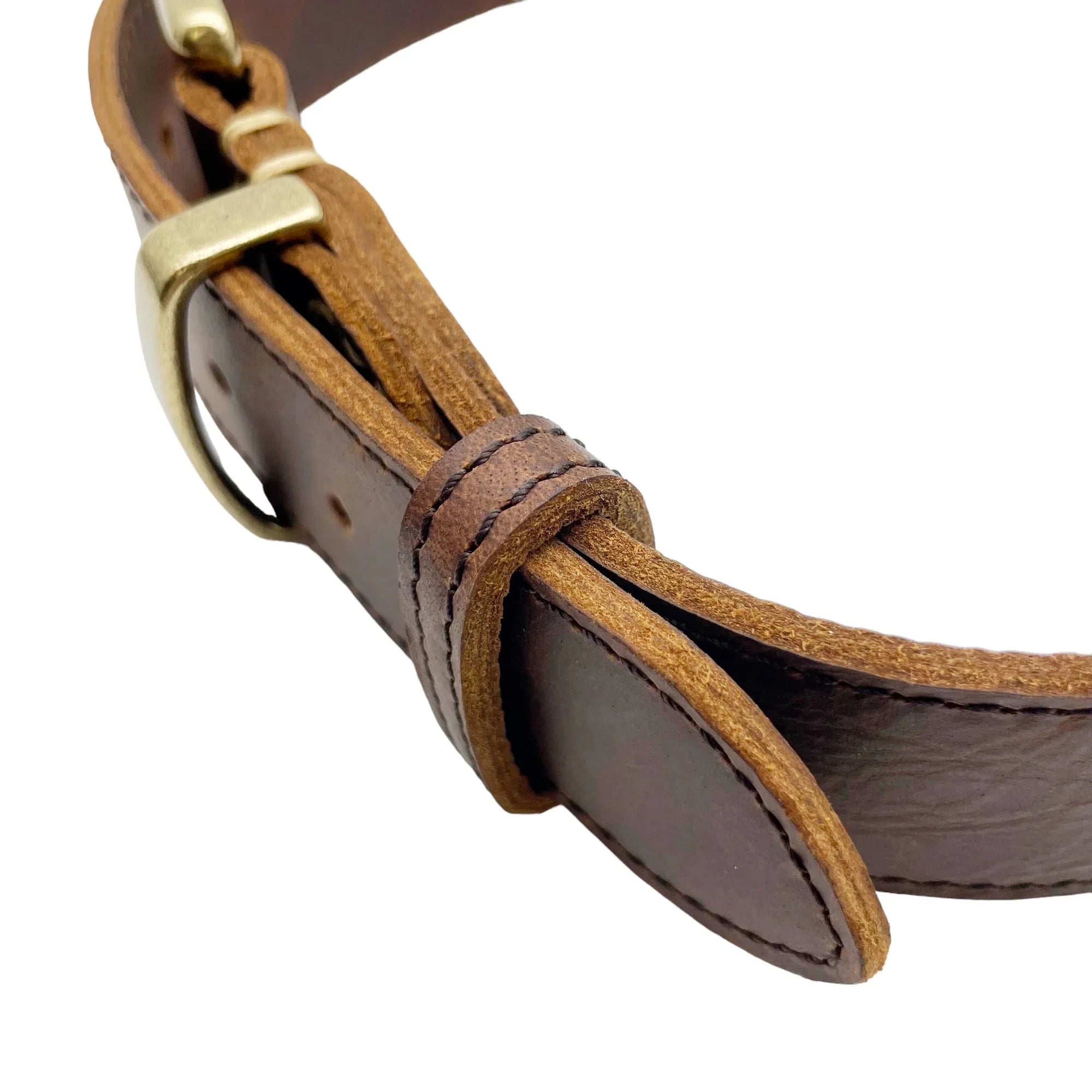 Leatheraft 經典100%真牛皮手工寵物狗狗項圈頸圈 (L大碼：頸圍54-66cm)-狗-毛孩物語Pets Thing｜香港寵物貓狗用品專門店：IATA寵物飛機籠、寵物手推車、貓爬架貓樹