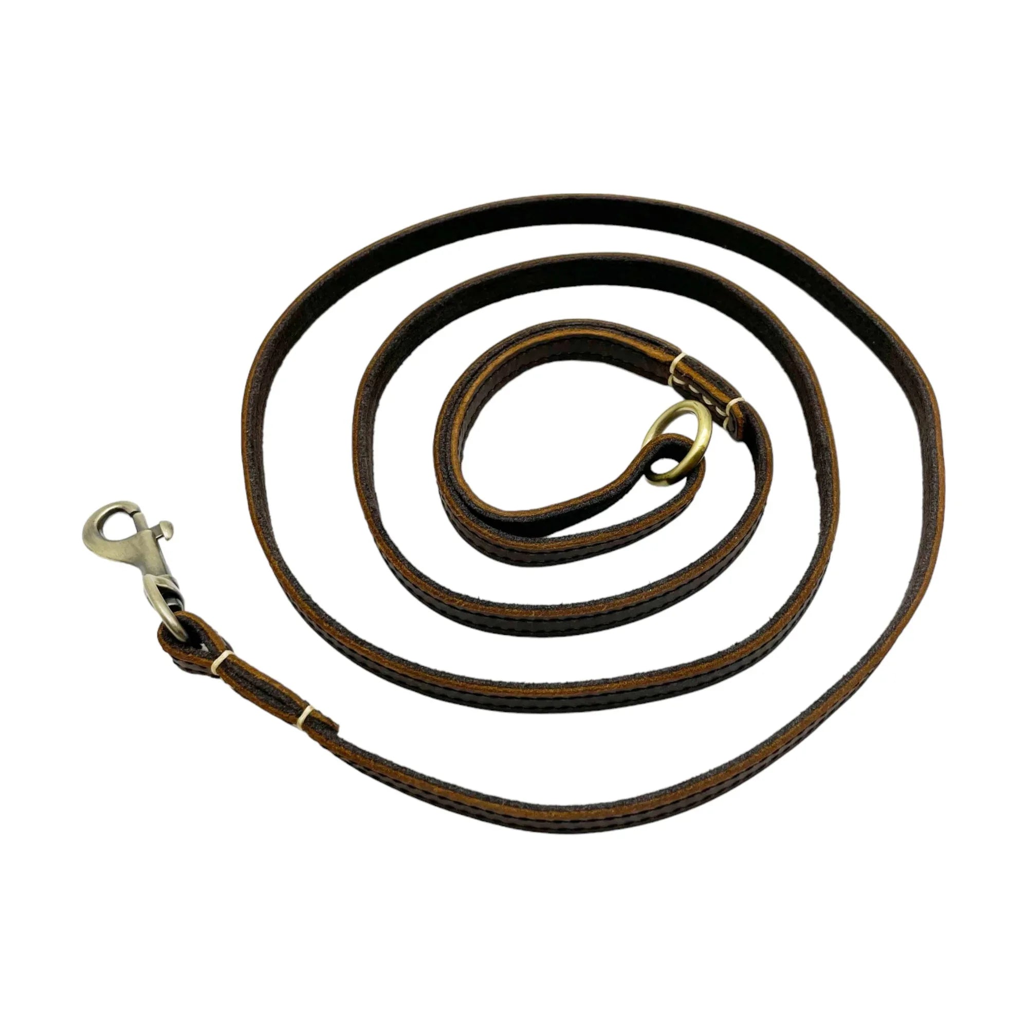Leatheraft 100%真牛皮手工寵物狗帶牽繩拖帶 (S小碼：長度150cm)-狗-毛孩物語Pets Thing｜香港寵物貓狗用品專門店：IATA寵物飛機籠、寵物手推車、貓爬架貓樹