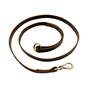 Leatheraft 100%真牛皮手工寵物狗帶牽繩拖帶 (L大碼：長度147cm)-狗-毛孩物語Pets Thing｜香港寵物貓狗用品專門店：IATA寵物飛機籠、寵物手推車、貓爬架貓樹