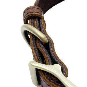 Leatheraft 經典100%真牛皮手工寵物貓狗項圈頸圈 (S細碼：頸圍25-33cm)-貓狗-毛孩物語Pets Thing｜香港寵物貓狗用品專門店：IATA寵物飛機籠、寵物手推車、貓爬架貓樹
