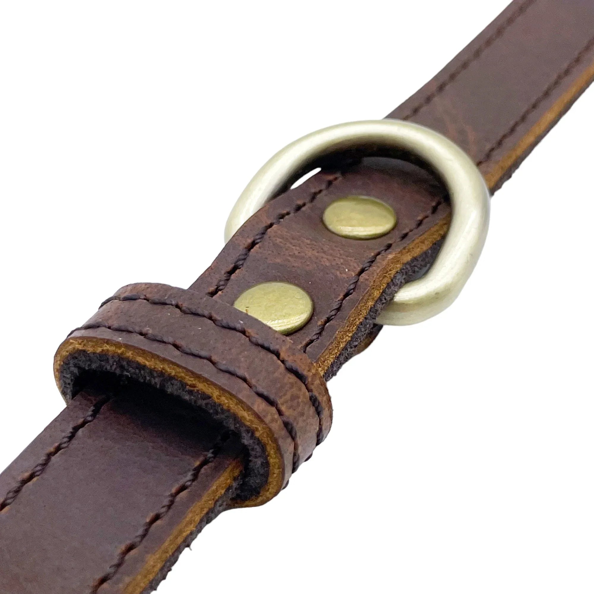Leatheraft 經典100%真牛皮手工寵物貓狗項圈頸圈 (S細碼：頸圍25-33cm)-貓狗-毛孩物語Pets Thing｜香港寵物貓狗用品專門店：IATA寵物飛機籠、寵物手推車、貓爬架貓樹