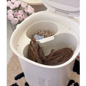 meoof 覓凹抗菌真空儲糧桶 10L-真空儲糧桶-毛孩物語Pets Thing｜香港寵物貓狗用品專門店：IATA寵物飛機籠、寵物手推車、貓爬架貓樹
