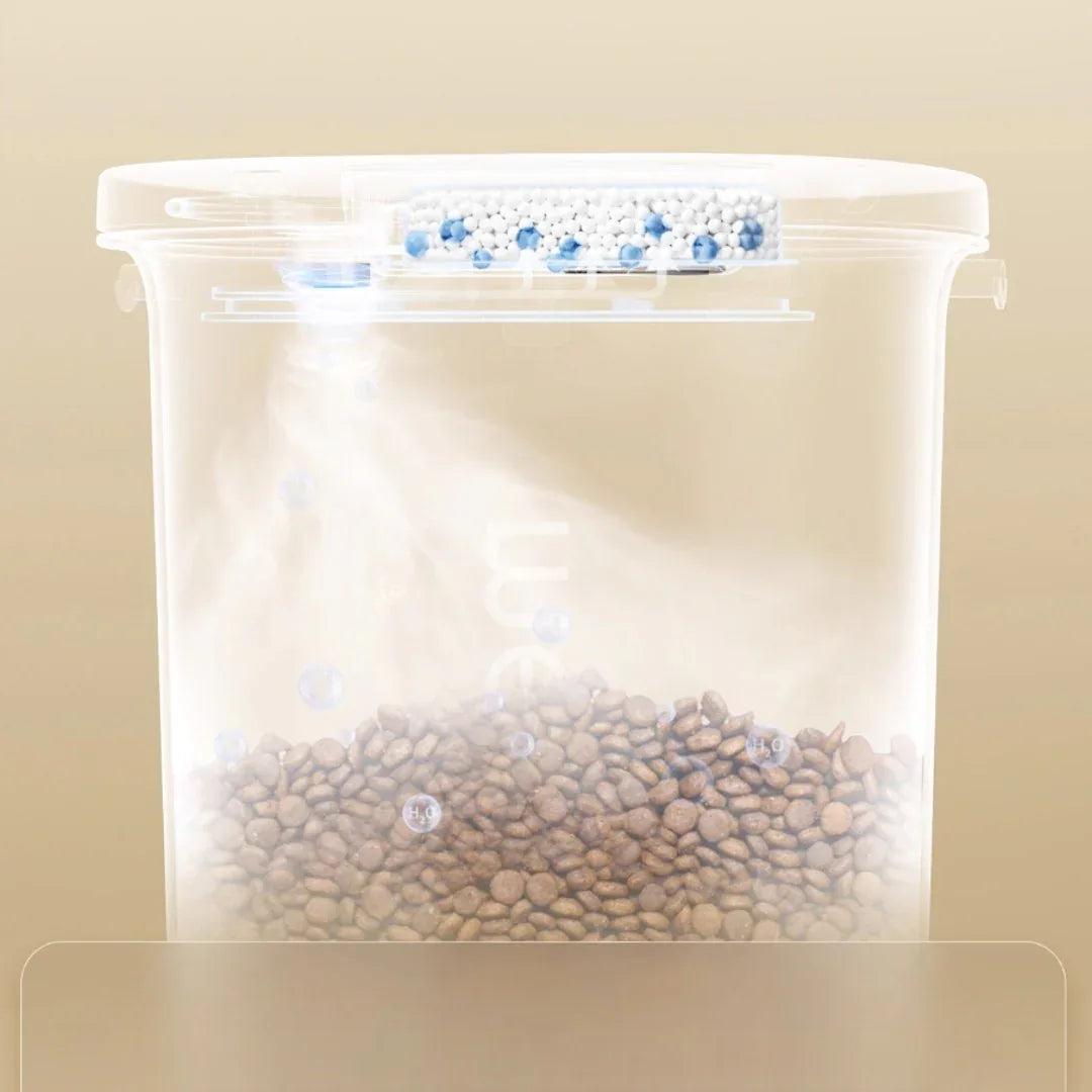 meoof 覓凹抗菌真空儲糧桶 10L-真空儲糧桶-毛孩物語Pets Thing｜香港寵物貓狗用品專門店：IATA寵物飛機籠、寵物手推車、貓爬架貓樹
