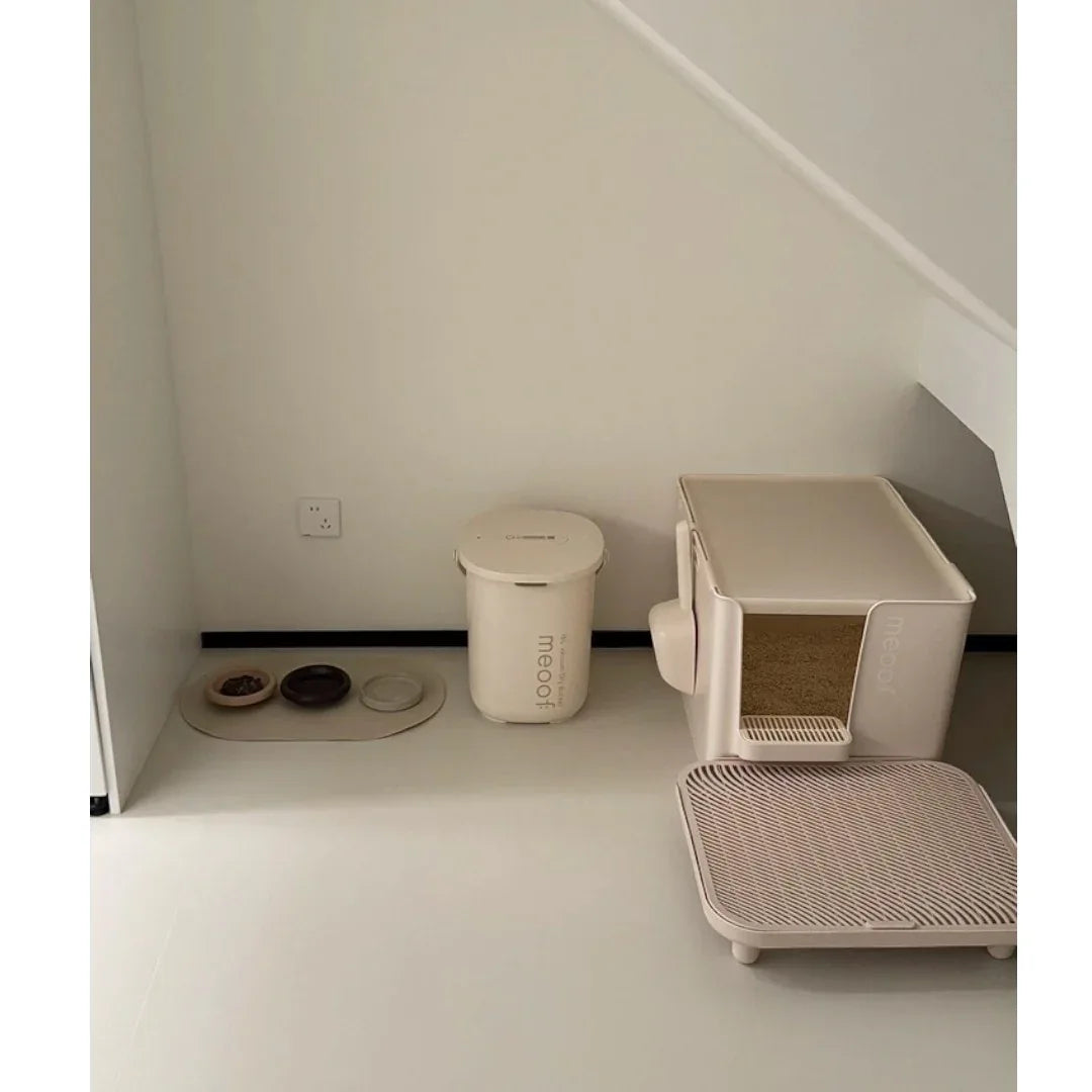 meoof 覓凹抗菌真空儲糧桶 6L-真空儲糧桶-毛孩物語Pets Thing｜香港寵物貓狗用品專門店：IATA寵物飛機籠、寵物手推車、貓爬架貓樹