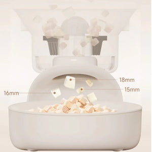 meoof 蛋捲自動餵食器 (帶鏡頭｜4L｜乾濕電2用)-自動餵食器-毛孩物語Pets Thing｜香港寵物貓狗用品專門店：IATA寵物飛機籠、寵物手推車、貓爬架貓樹