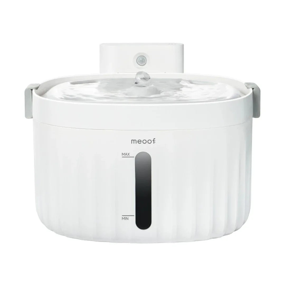 meoof 無插電寵物飲水機（陶瓷不鏽鋼|5000mAh|2L容量）-自動飲水器-毛孩物語Pets Thing｜香港寵物貓狗用品專門店：IATA寵物飛機籠、寵物手推車、貓爬架貓樹