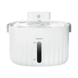 meoof 無插電寵物飲水機（陶瓷不鏽鋼|5000mAh|2L容量）-自動飲水器-毛孩物語Pets Thing｜香港寵物貓狗用品專門店：IATA寵物飛機籠、寵物手推車、貓爬架貓樹