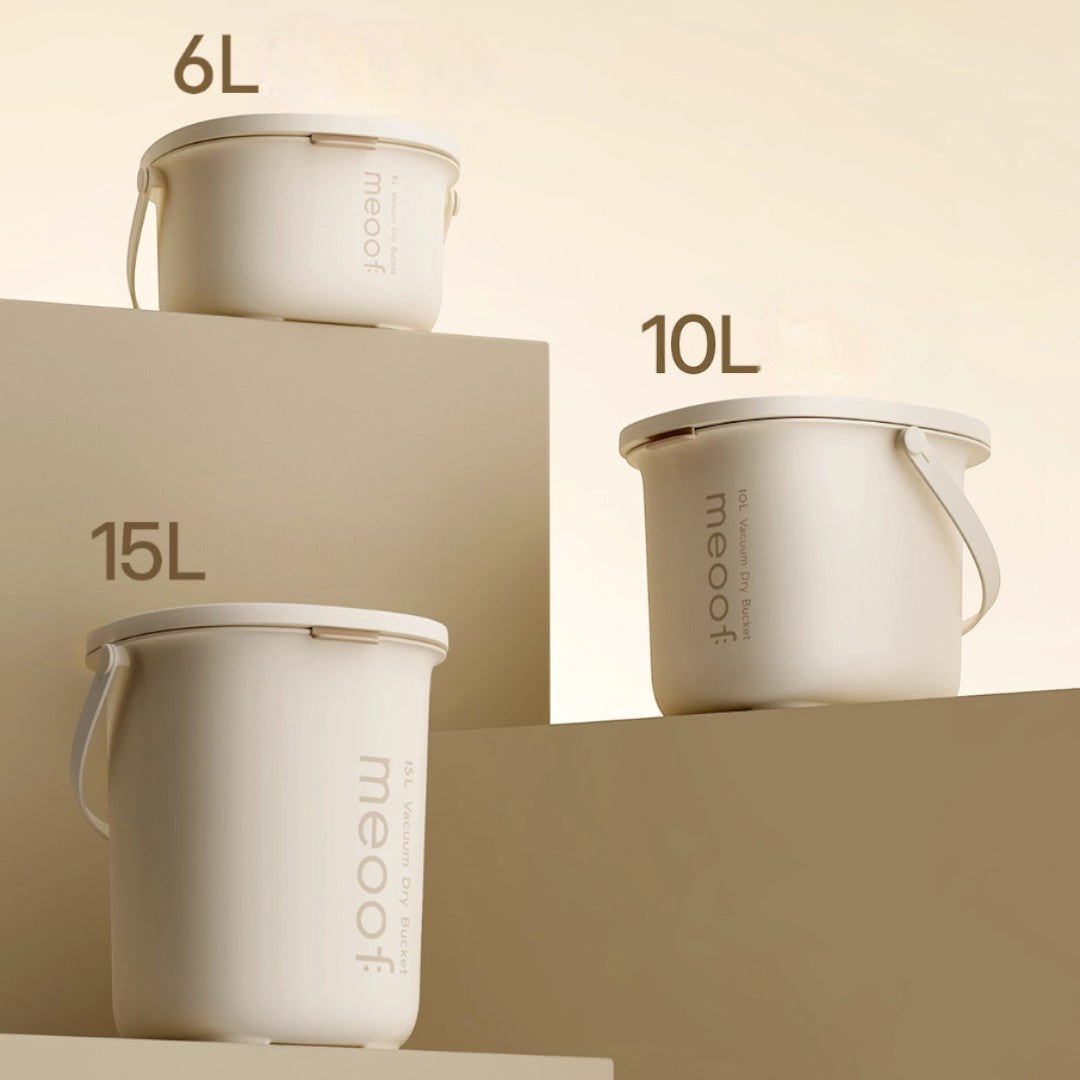 meoof Mi'ao Antibacterial Vacuum Grain Storage Bucket 6L