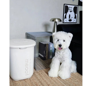 meoof 覓凹抗菌真空儲糧桶 (15L 帶分倉)-真空儲糧桶-毛孩物語Pets Thing｜香港寵物貓狗用品專門店：IATA寵物飛機籠、寵物手推車、貓爬架貓樹