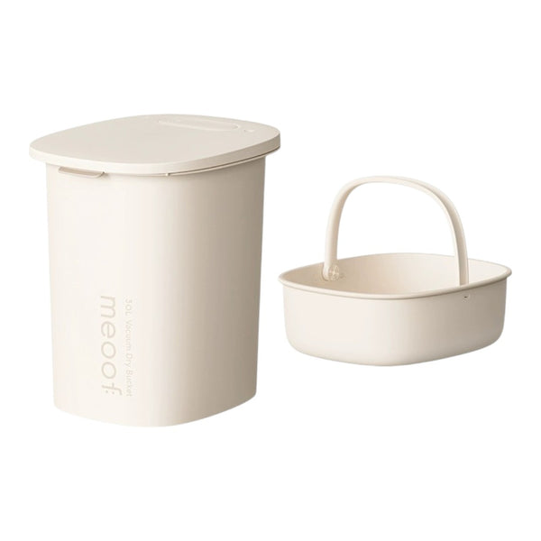 meoof Mi'ao Antibacterial Vacuum Grain Storage Bucket (30L with compartments)