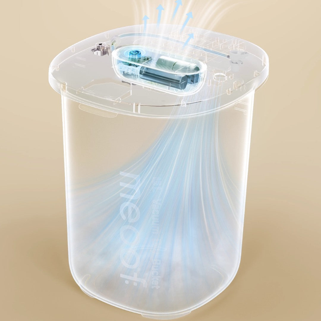 meoof Mi'ao Antibacterial Vacuum Grain Storage Bucket 6L