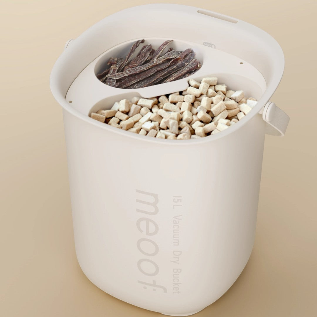 meoof Mi'ao Antibacterial Vacuum Grain Storage Bucket 6L