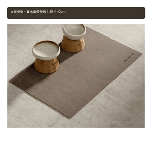 Petpeace 白蠟木高腳陶瓷寵物碗（單碗／雙碗／餐墊套裝・7 款） 商品圖片 6