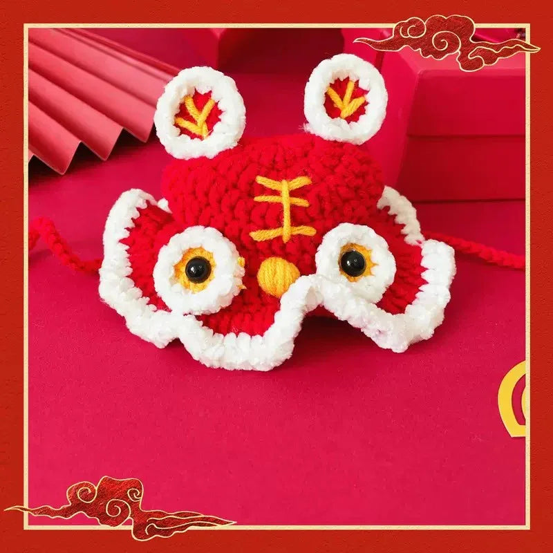 寵物新年裝飾衣服狗狗貓咪新年帽子(農曆新年獅頭主子)-貓狗-毛孩物語Pets Thing｜香港寵物貓狗用品專門店：IATA寵物飛機籠、寵物手推車、貓爬架貓樹
