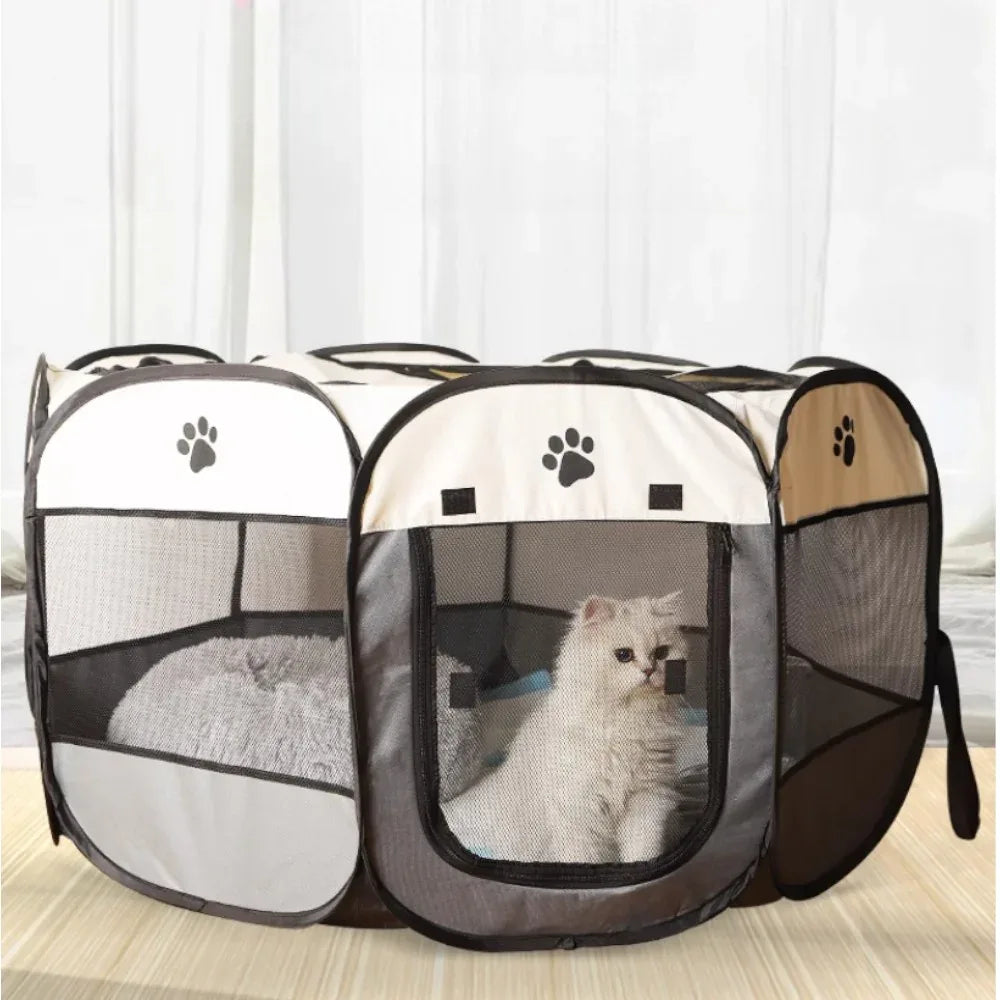 Pets Thing 貓狗便攜式圍欄・可摺疊寵物帳篷產房-貓-毛孩物語Pets Thing｜香港寵物貓狗用品專門店：IATA寵物飛機籠、寵物手推車、貓爬架貓樹