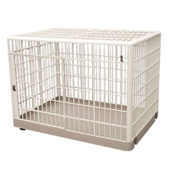IRIS 1000室內中型犬狗籠－連滾輪輪子＋上蓋 (大碼｜97.6 x 67.2 x 74.3cm)-狗-毛孩物語Pets Thing｜香港寵物貓狗用品專門店：IATA寵物飛機籠、寵物手推車、貓爬架貓樹