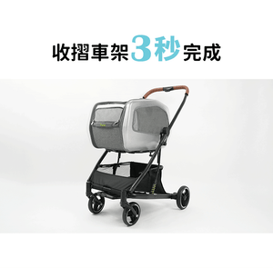Ibiyaya FS2360拉桿分拆式三合一推車(寵物承重：15kg)-狗-毛孩物語Pets Thing｜香港寵物貓狗用品專門店：IATA寵物飛機籠、寵物手推車、貓爬架貓樹