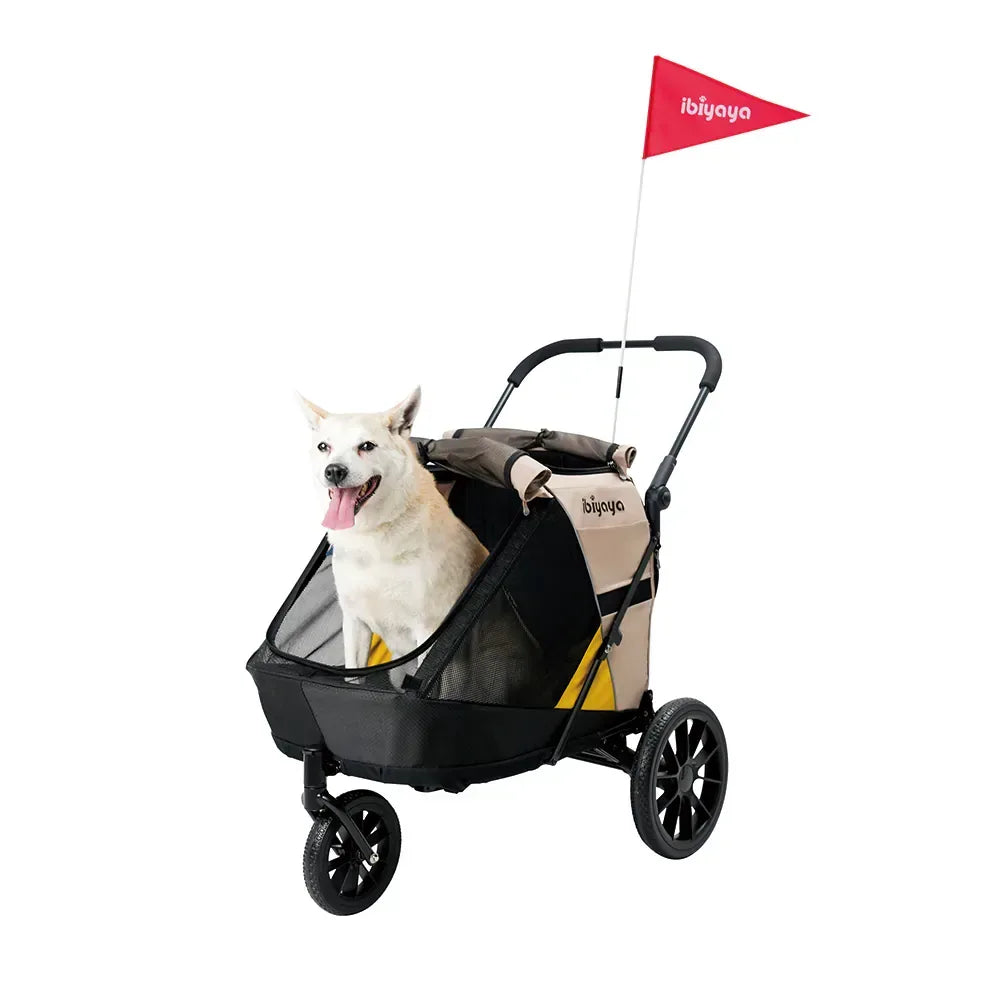 Ibiyaya FS2450三輪推車(寵物承重：25kg)-狗-毛孩物語Pets Thing｜香港寵物貓狗用品專門店：IATA寵物飛機籠、寵物手推車、貓爬架貓樹