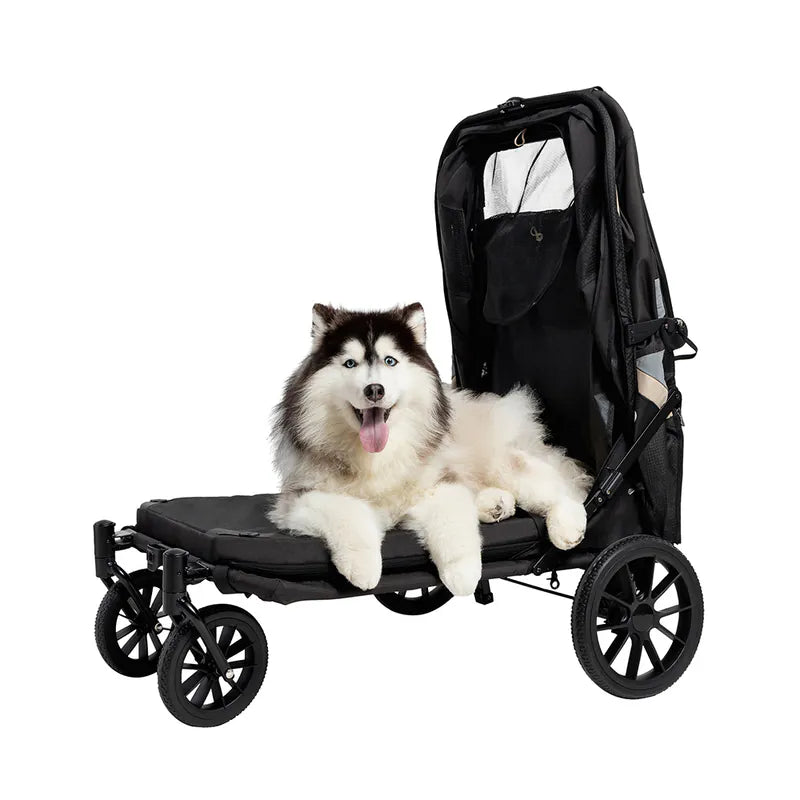 Ibiyaya FS2380安心陪大型犬寵物推車(寵物承重：50kg)-狗-毛孩物語Pets Thing｜香港寵物貓狗用品專門店：IATA寵物飛機籠、寵物手推車、貓爬架貓樹