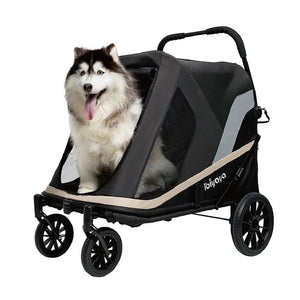 Ibiyaya FS2380安心陪大型犬寵物推車(寵物承重：50kg)-狗-毛孩物語Pets Thing｜香港寵物貓狗用品專門店：IATA寵物飛機籠、寵物手推車、貓爬架貓樹