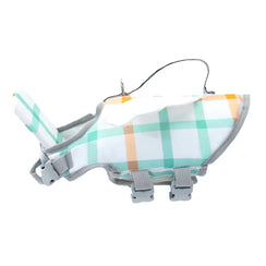 hipipet🏊‍♂️夏季狗狗玩水游泳救生衣狗泳衣(白色格仔)-狗-毛孩物語Pets Thing｜香港寵物貓狗用品專門店：IATA寵物飛機籠、寵物手推車、貓爬架貓樹