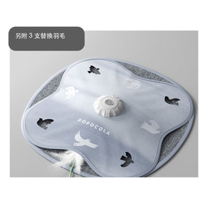 POPOCOLA 電動捕獵毯逗貓玩具（54cm・3 檔轉速） 商品圖片 2