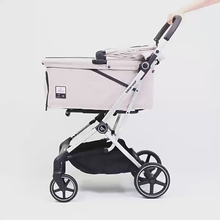 BebeRoad T5 Max 中型一鍵自動摺疊寵物推車 商品影片