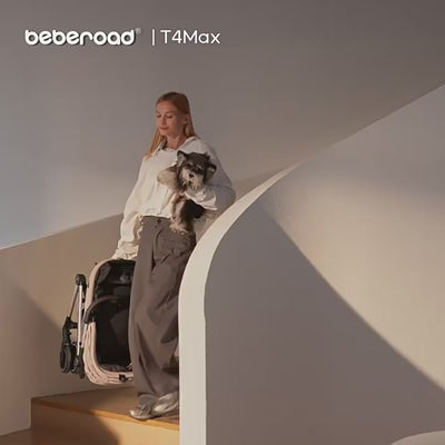 BebeRoad T4 Max 一鍵自動摺疊寵物推車 商品影片