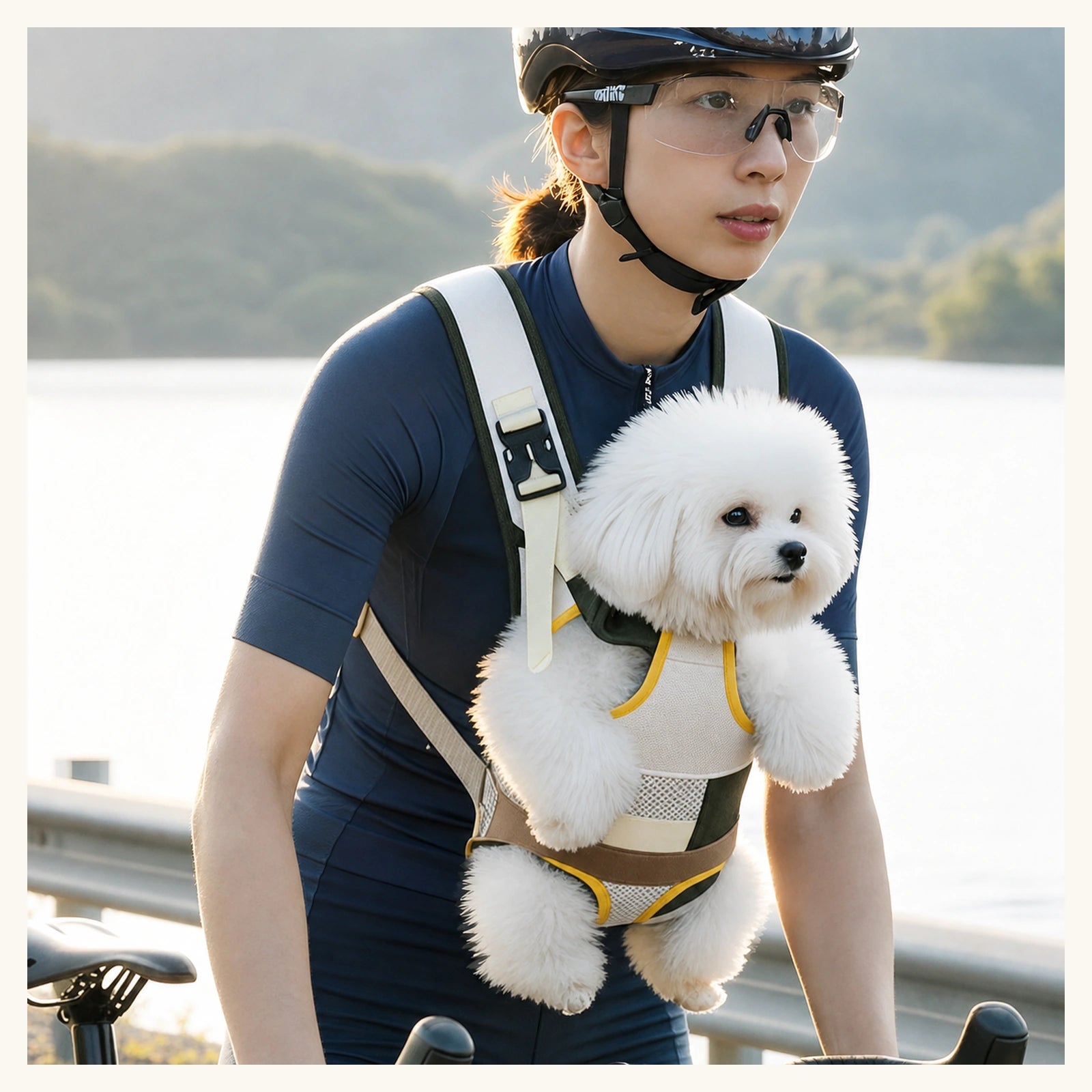 Touchdog 它它山系寵物胸前背帶（標準／騎行款・S／M／L）-寵物胸背帶-毛孩物語Pets Thing｜香港寵物貓狗用品專門店：IATA寵物飛機籠、寵物手推車、貓爬架貓樹