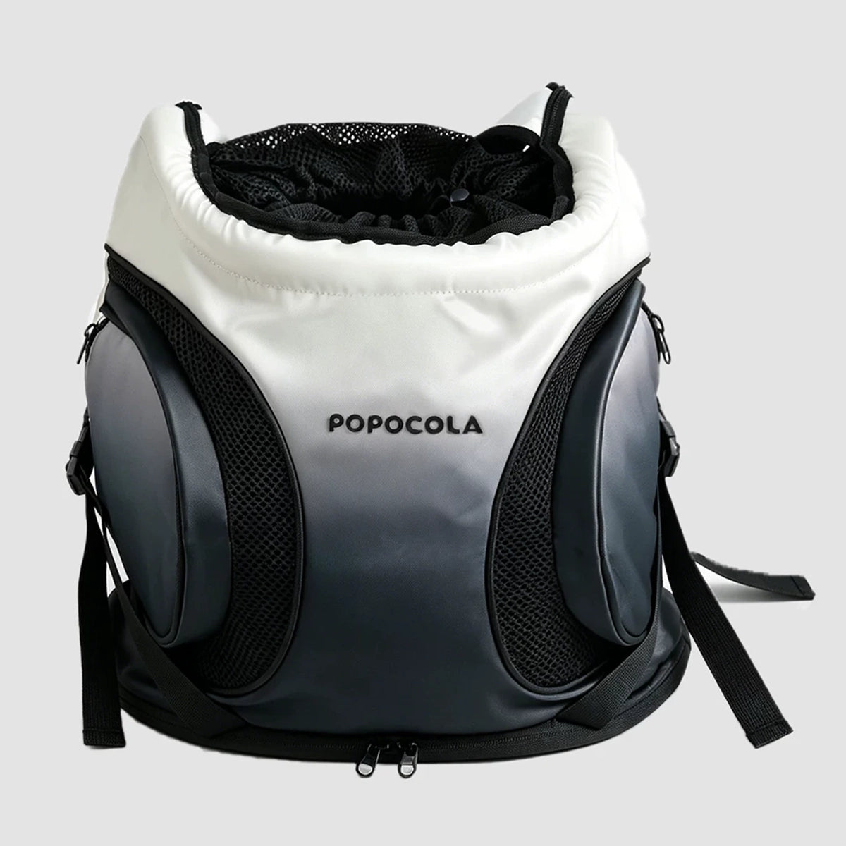 POPOCOLA 寵物前抱式胸前包（9cm 寬肩帶・透氣網面）-寵物航空箱寵物袋-毛孩物語Pets Thing｜香港寵物貓狗用品專門店：IATA寵物飛機籠、寵物手推車、貓爬架貓樹