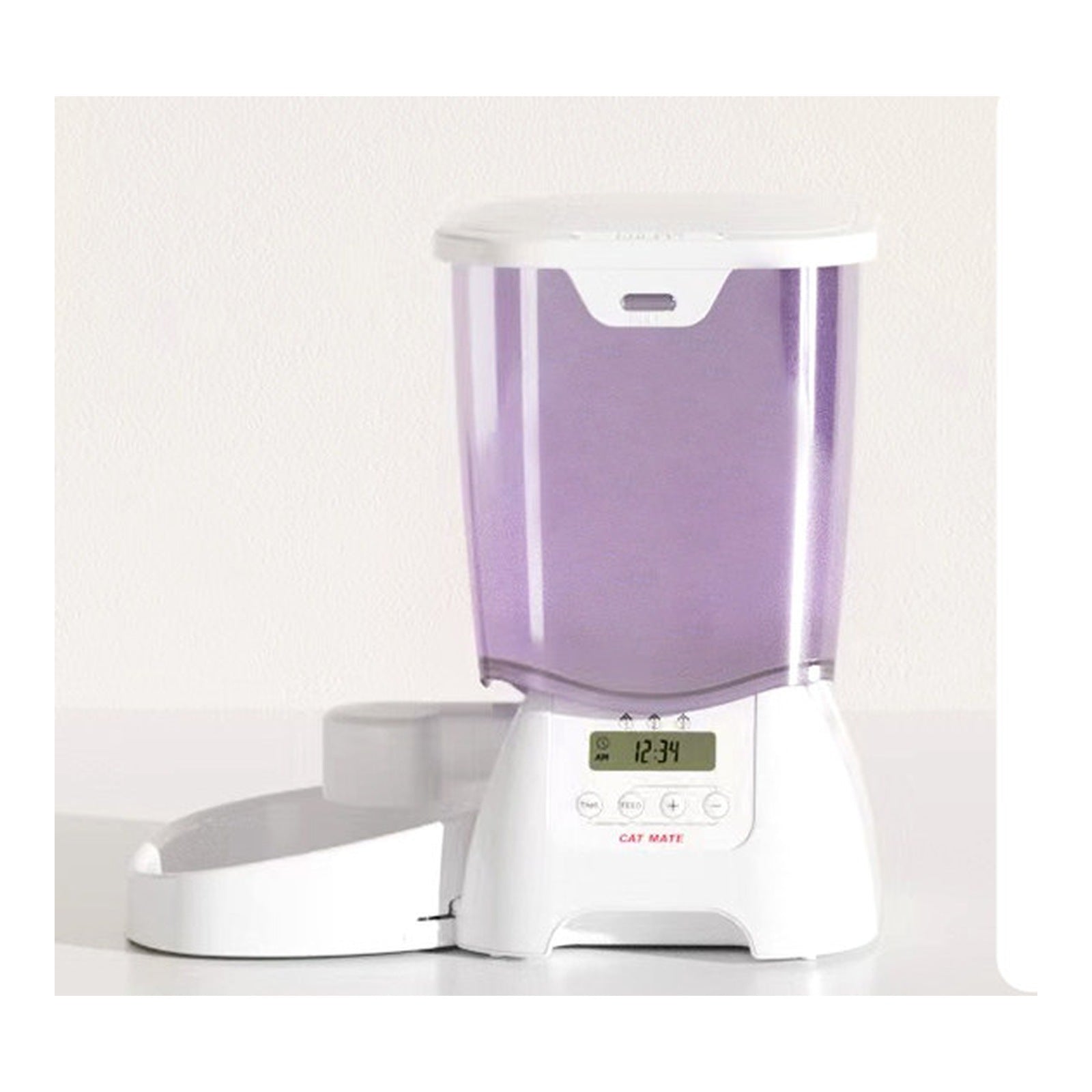 CatMate 7L 螺桿傳動乾糧定時餵食器-自動餵食器-毛孩物語Pets Thing｜香港寵物貓狗用品專門店：IATA寵物飛機籠、寵物手推車、貓爬架貓樹