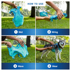 Canada Pooch Max Chill Cooling Harness｜狗狗胸帶及戶外用品｜加拿大直送-寵物胸背帶-毛孩物語Pets Thing｜香港寵物貓狗用品專門店：IATA寵物飛機籠、寵物手推車、貓爬架貓樹
