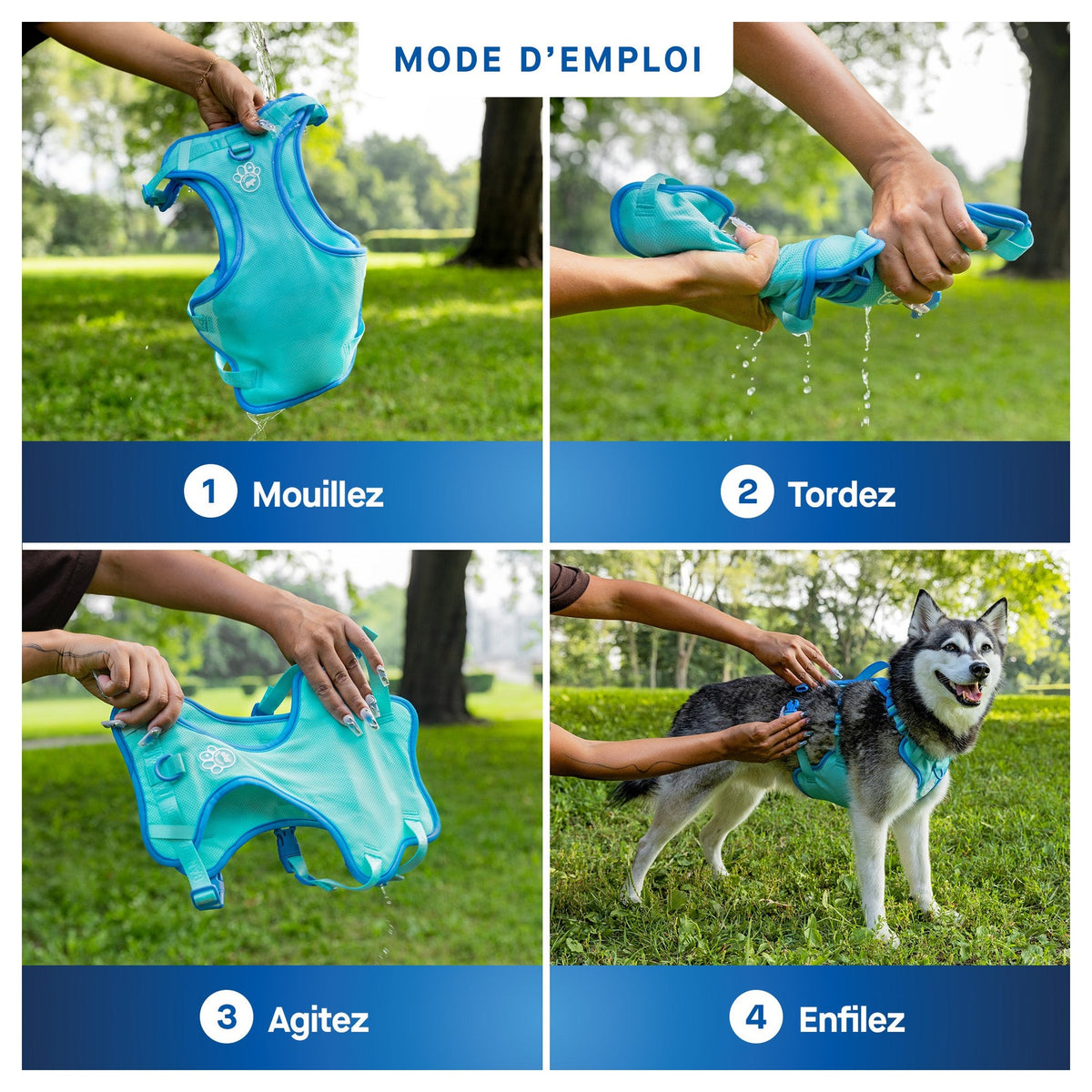 Canada Pooch Max Chill Cooling Harness｜狗狗胸帶及戶外用品｜加拿大直送-寵物胸背帶-毛孩物語Pets Thing｜香港寵物貓狗用品專門店：IATA寵物飛機籠、寵物手推車、貓爬架貓樹