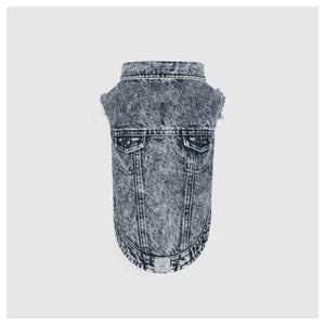 Canada Pooch Downtown Denim Vest｜狗狗服飾｜加拿大直送-狗-毛孩物語Pets Thing｜香港寵物貓狗用品專門店：IATA寵物飛機籠、寵物手推車、貓爬架貓樹