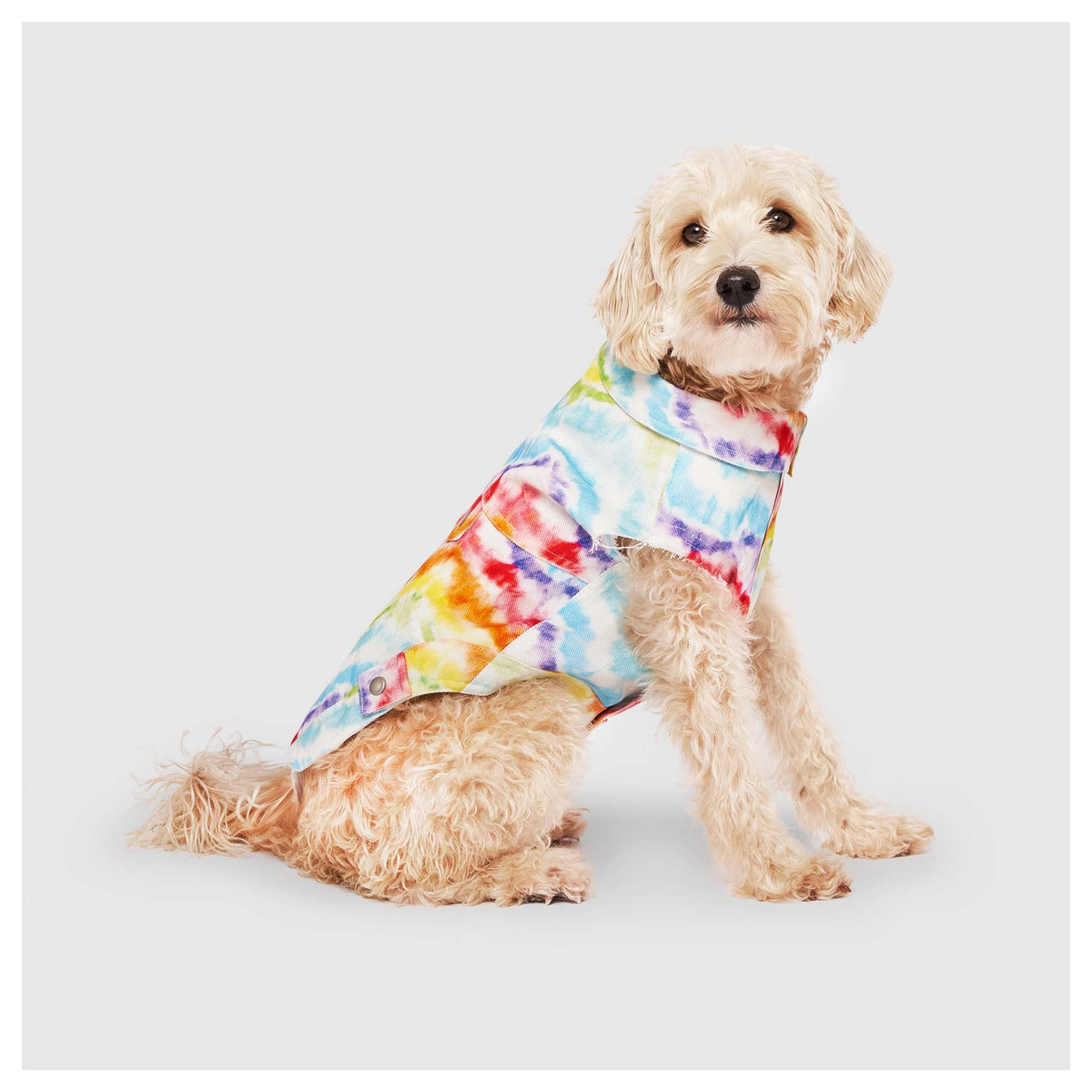 Canada Pooch Downtown Denim Vest｜狗狗服飾｜加拿大直送-狗-毛孩物語Pets Thing｜香港寵物貓狗用品專門店：IATA寵物飛機籠、寵物手推車、貓爬架貓樹
