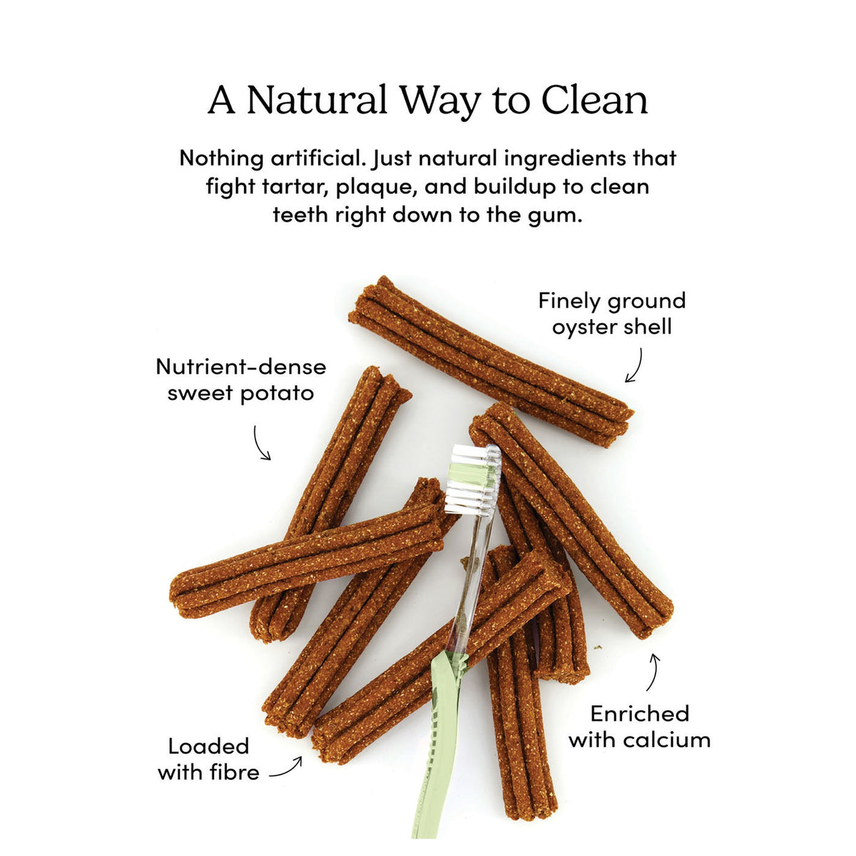 Crumps' Naturals Plaque Busters Bacon Dental Sticks｜狗狗零食｜加拿大直送 產品細節圖 4