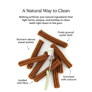 Crumps' Naturals Plaque Busters Bacon Dental Sticks｜狗狗零食｜加拿大直送 產品細節圖 4