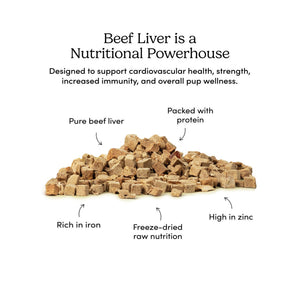 Crumps' Naturals Mini Trainers Freeze-Dried Beef Liver｜狗狗零食｜加拿大直送-狗-毛孩物語Pets Thing｜香港寵物貓狗用品專門店：IATA寵物飛機籠、寵物手推車、貓爬架貓樹