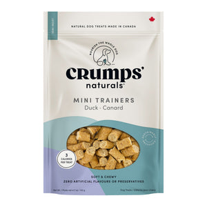 Crumps' Naturals Semi Moist Duck Mini Trainers｜狗狗零食｜加拿大直送-狗-毛孩物語Pets Thing｜香港寵物貓狗用品專門店：IATA寵物飛機籠、寵物手推車、貓爬架貓樹