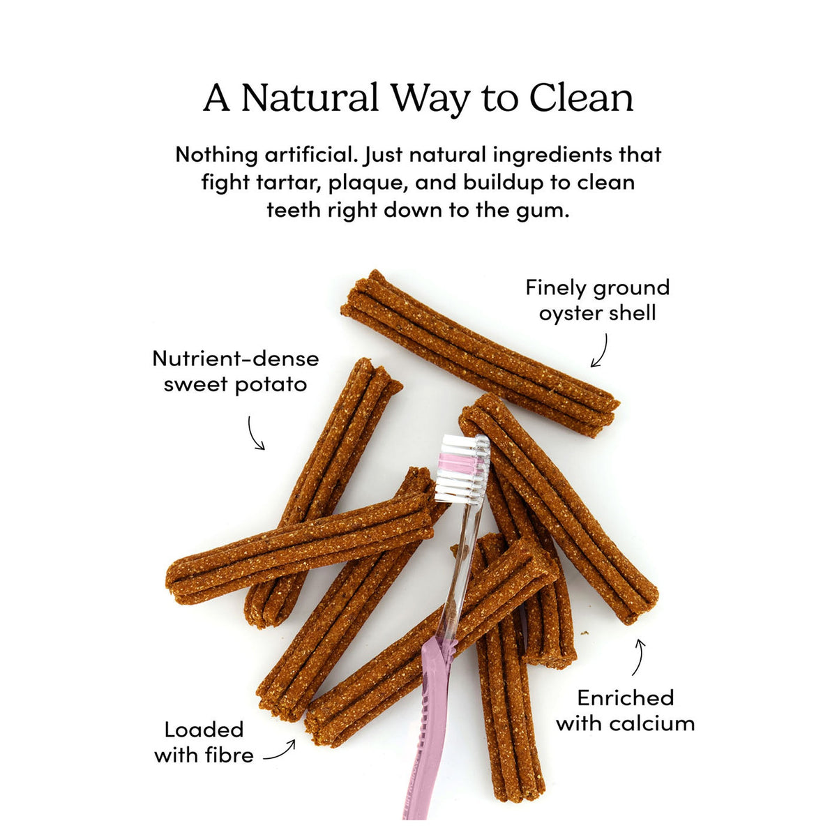 Crumps' Naturals Plaque Busters Original Dental Sticks｜狗狗零食｜加拿大直送 產品細節圖 4