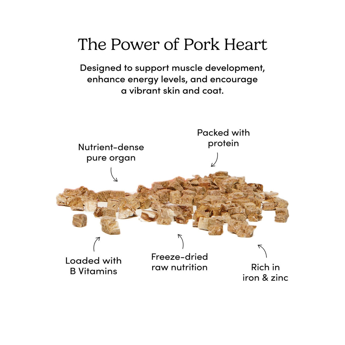 Crumps' Naturals Mini Trainers Freeze Dried Pork Hearts｜狗狗零食｜加拿大直送 產品細節圖 4