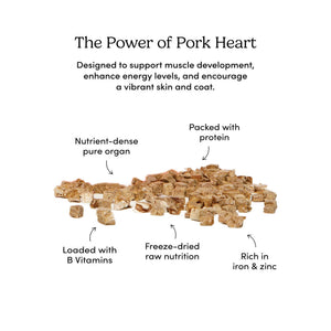 Crumps' Naturals Mini Trainers Freeze Dried Pork Hearts｜狗狗零食｜加拿大直送 產品細節圖 4