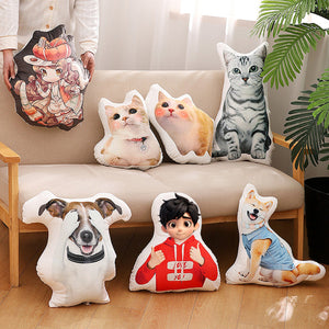 Pets Thing 專業設計師訂製寵物異形相片抱枕 單面印刷 最長邊 34cm