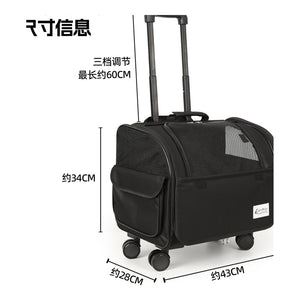 EDENPETZ 宜德士 081／082／083 寵物旅行拉桿箱（11 款）-寵物航空箱寵物袋-毛孩物語Pets Thing｜香港寵物貓狗用品專門店：IATA寵物飛機籠、寵物手推車、貓爬架貓樹