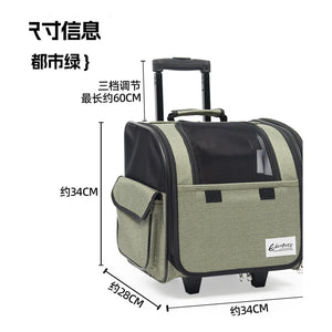 EDENPETZ 宜德士 081／082／083 寵物旅行拉桿箱（11 款）-寵物航空箱寵物袋-毛孩物語Pets Thing｜香港寵物貓狗用品專門店：IATA寵物飛機籠、寵物手推車、貓爬架貓樹