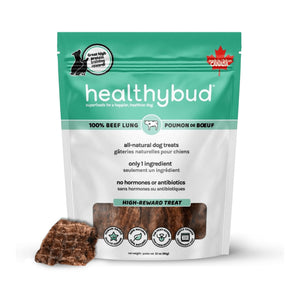 Healthybud Beef Lung Wafers｜狗狗零食｜加拿大直送-狗-毛孩物語Pets Thing｜香港寵物貓狗用品專門店：IATA寵物飛機籠、寵物手推車、貓爬架貓樹