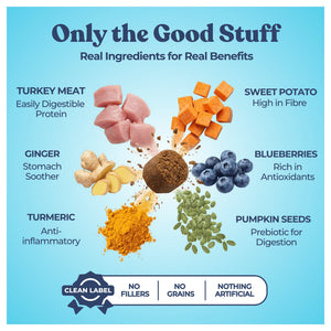 Healthybud Turkey Gut Booster｜狗狗零食｜加拿大直送-狗-毛孩物語Pets Thing｜香港寵物貓狗用品專門店：IATA寵物飛機籠、寵物手推車、貓爬架貓樹