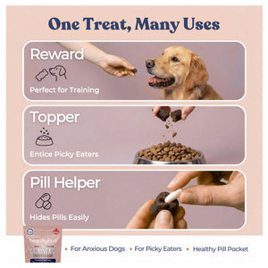 Healthybud Duck Calming Aid｜狗狗零食｜加拿大直送-狗-毛孩物語Pets Thing｜香港寵物貓狗用品專門店：IATA寵物飛機籠、寵物手推車、貓爬架貓樹